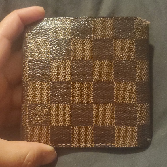 Louis Vuitton Damier Brown Mens/Unisex Canvas Bi-Fold Wallet Sentential Edition - Picture 5 of 8